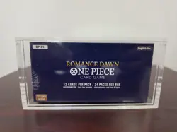 Bandai One Piece CCG Romance Dawn Booster Box English OP-01 Sealed Blue Bottom - Image 3