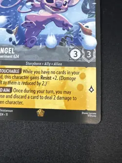 Disney Lorcana Winter spell Angel Experiment 624 Legendary 191/204 - Image 5