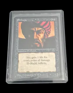 MAGIC THE GATHERING MTG - Arabian Nights - EL HAJJAJ - Rare - Image 3