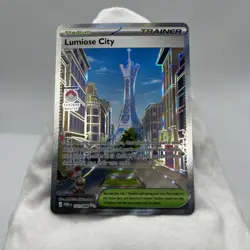 Pokemon TCG Lumiose City Trainer Card Fresh Out Of Pack Mint - Image 2