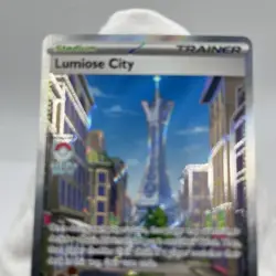 Pokemon TCG Lumiose City Trainer Card Fresh Out Of Pack Mint - Image 3