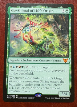 1x NM Go-Shintai of Life's Origin - 037/038 M NEC - MTG Magic Never Played x1 - Image 1