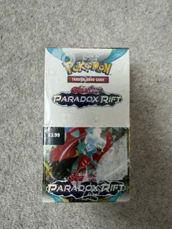 Pokemon Paradox Rift Half Booster Box 18 Packs Brand New Sealed 2023 - Image 1