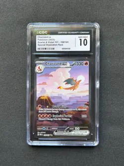 Charizard EX 199/165 Special Illustration Rare Pokemon CGC 10 Gem Mint - Image 1