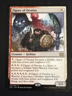 1x Figure of Destiny (213) Double Masters 2022 LP MTG Magic the Gathering x1 MKE - Image 1