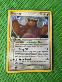 Pokemon Ursaring 18/115 Holo Rare Stamped Unseen Forces LP - Image 1