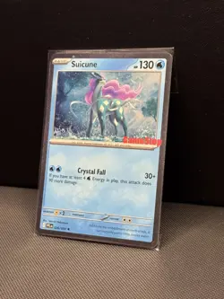 Suicune - Phantasmal Flames 026/094 Sealed Gamestop Promo Pokemon Cosmos Holo - Image 1