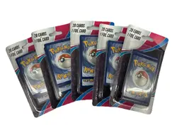 Lot 5 pokemon 20 cards 1 foil card - Image 1