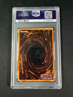 Alpha the Magnet Warrior DOR-001 Duelist of the Roses 2003 Yugioh Promo PSA 9 - Image 2