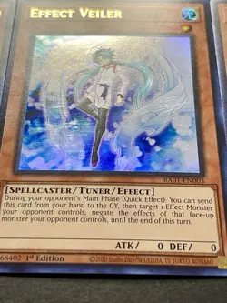 3x Effect Veiler | RA01-EN003 | Ultra Rare | MP | 1st Edition | YuGiOh! - Image 4