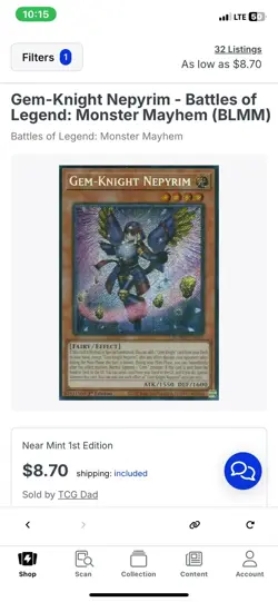 Gem-Knight Nepyrim | Yu-Gi-Oh - Image 3