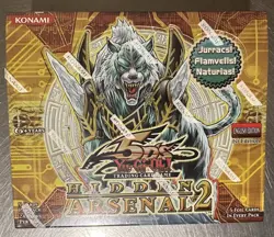 YUGIOH HIDDEN ARSENAL 2 1ST EDITION BOOSTER BOX Factory Sealed - Image 1