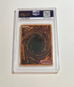 PSA 8 2022 Yu-Gi-Oh! Blue-Eyes White Dragon #HAC1-EN001 Ultra Rare 1st Ed DT - Image 2