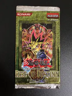 Rise Of Destiny RDS 1st Edition Empty Booster Pack Yugioh - Image 1