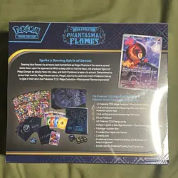 Pokemon TCG Phantasmal Flames Pokemon Center ETB Elite Trainer Box (Sealed) 🔥 - Image 3