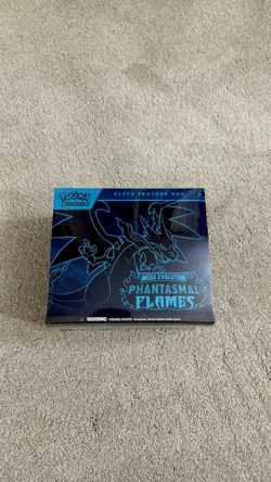 Phantasmal Flames Sealed Elite Trainer Box Pokemon TCG - Image 1