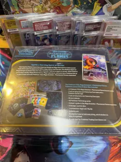 Phantasmal Flames Elite Trainer Box ETB Scarlet & Violet Pokemon Card New Sealed - Image 2