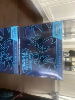 Phantasmal Flames Elite Trainer Box ETB Pokemon Lot of 4 Sealed/New - Image 4