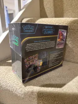Pokemon TCG Phantasmal Flames POKEMON CENTER Elite Trainer Box SEALED - Image 2