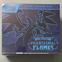Sealed Phantasmal Flames Elite Trainer Box Pokemon TCG Genuine Product - Image 1