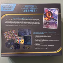 Sealed Phantasmal Flames Elite Trainer Box Pokemon TCG Genuine Product - Image 2