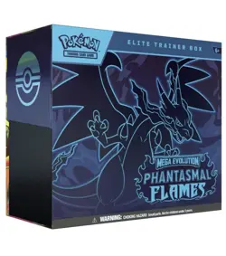 Pokemon TCG Mega Evolutions Phantasmal Flames Elite Trainer Box New Sealed UK - Image 1