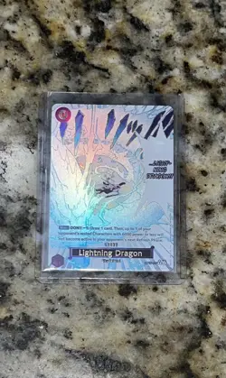 One Piece TCG - Lightning Dragon Manga Alt Event - OP15-077 - Kami's Island - Image 1