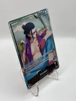 One Piece CCG Smoker OP10-001 Alt Art Leader - English - NM+ - Image 2