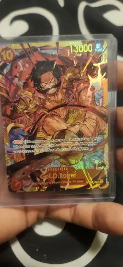 One Piece CCG Gol.D.Roger SEC OP09-118 - Emperors In The New World English NM - Image 1
