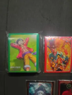 One Piece Card Sleeves (110) Devil Fruit Vol. 2 & 3 + ST-21 New Sealed - Image 3