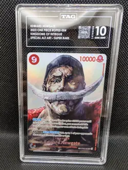 Edward Newgate SP OP04 TAG 10 One Piece Kingdoms of Intrigue OP02-004 English - Image 1