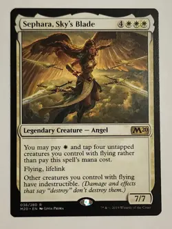 MTG Sephara, Sky's Blade - Core Set 2020 Regular - NM Magic The Gathering - Image 1