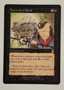MTG Carnival of Souls - Urza's Destiny Regular - NM Magic The Gathering - Image 1