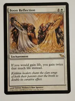 MTG Boon Reflection - Shadowmoor Regular - NM Magic The Gathering - Image 1