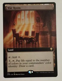 MTG War Room (Extended Art) - Commander Legends Regular - NM Magic The Gathering - Image 1