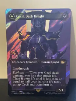 Cecil, Dark Knight & Redeemed Paladin (Surge Foil) - Final Fantasy FIN MTG 0525 - Image 1