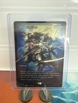 Turtles in Time (Showcase) #0284 Teenage Mutant Ninja Turtles Foil MTG - Image 1