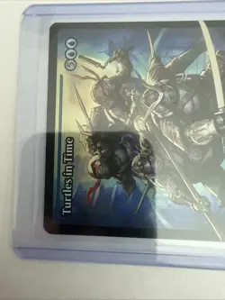 Turtles in Time (Showcase) #0284 Teenage Mutant Ninja Turtles Foil MTG - Image 3