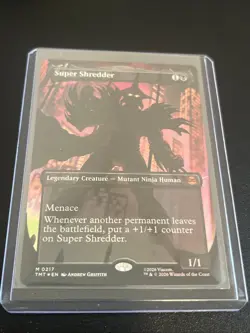 Super Shredder (Borderless) Teenage Mutant Ninja Turtles Foil - Image 1