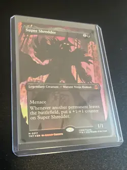 Super Shredder (Borderless) Teenage Mutant Ninja Turtles Foil - Image 2