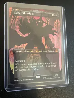 Super Shredder (Borderless) Teenage Mutant Ninja Turtles Foil - Image 3