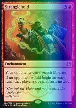 MTG Magic the Gathering Stranglehold (4/10) Judge Gift Cards 2022 NM FOIL - Image 1