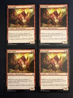 4x Kiln Fiend (167) Conspiracy Take the Crown LP MTG Magic x4 Playset MKE - Image 1