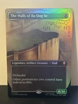 The Walls of Ba Sing Se (Borderless Foil) - TLA MTG 0329 - Image 1