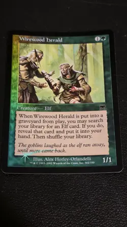 Wirewood Herald Onslaught Foil NM - Image 1