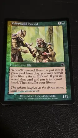 Wirewood Herald Onslaught Foil NM - Image 3