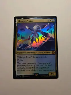 Magic the Gathering: Absolute Virtue Final Fantasy Foil NM - Image 1