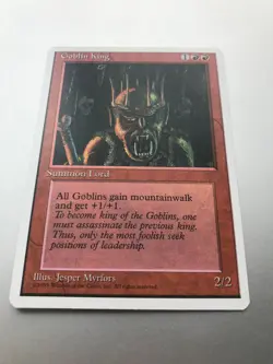 Goblin King - Fourth Edition - NM - MTG *Combined Shipping - Image 2