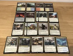 Magic the Gathering MTG M20 White Bundle x19 Cards -Unc/Com/Rare Excellent Lot 4 - Image 1