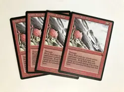 Goblin Rock Sled (4) The Dark NM MTG Magic the Gathering - Image 1